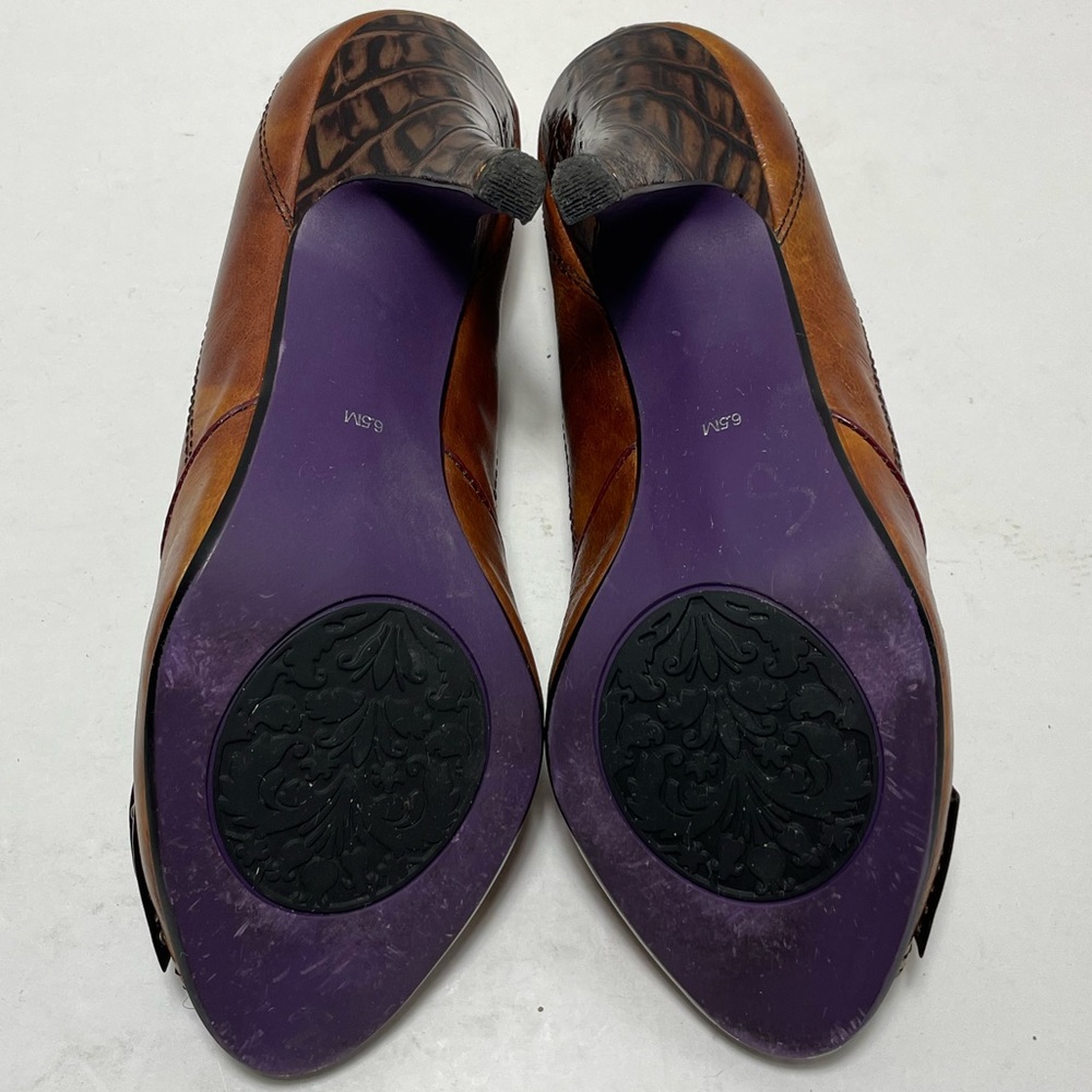 Bobbi Blu peep toe heels size 6.5 - Picture 7 of 10